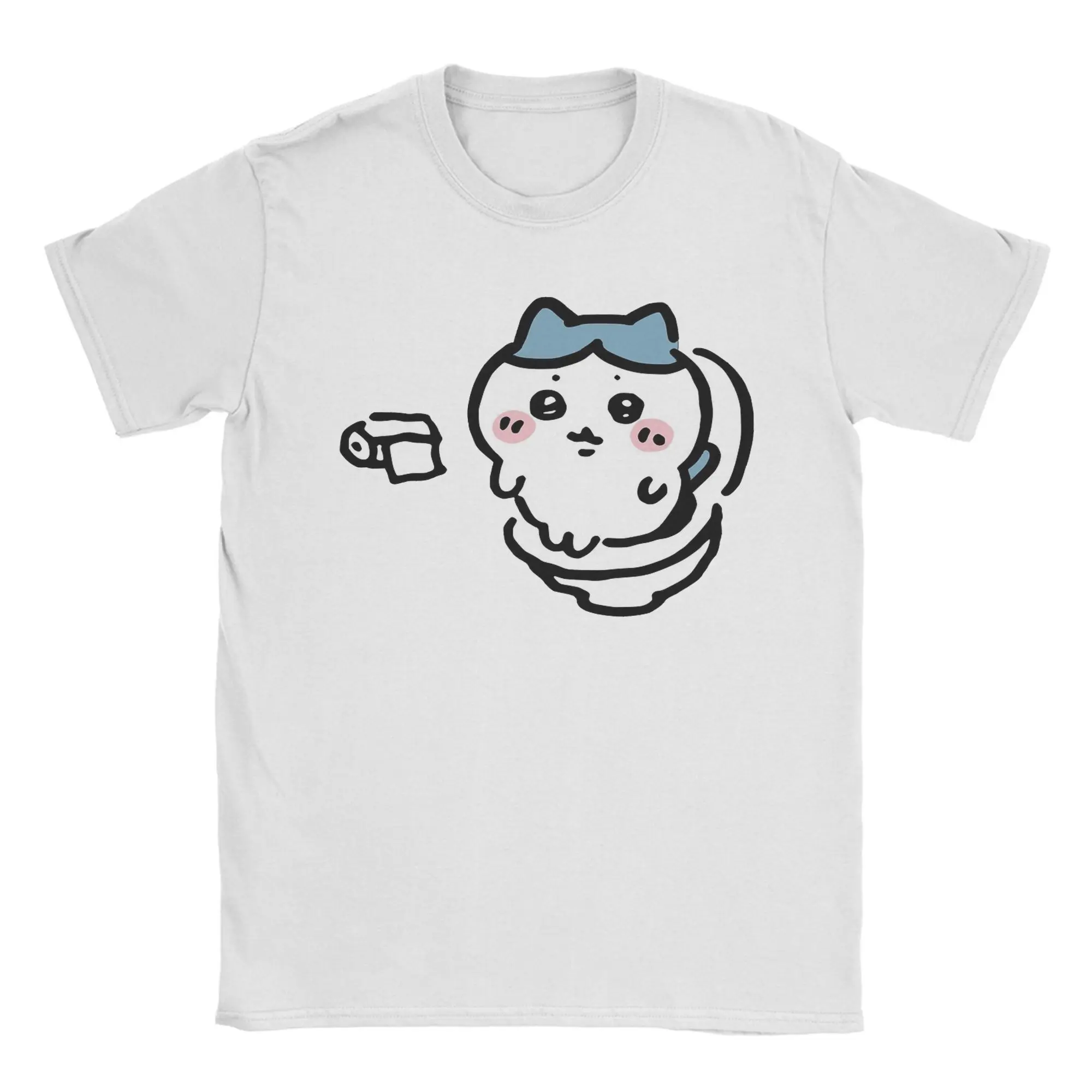 Fun Hachiware Toilet Potty Chiikawa Usagi футболка мужская с круглым воротником хлопковая футболка Pooping Meme футболки с короткими рукавами плюс размер мерч 
Fun Hachiware Toilet Potty Chiikawa Usagi футболка мужская с круглым воротником хлопковая футболка Pooping Meme футболки с короткими рукавами плюс размер мерч