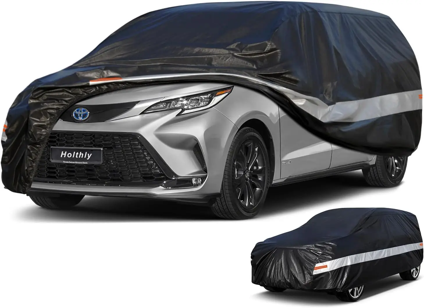 Чехол для автомобиля Toyota Sienna (2010-2024) на заказ - 10-слойная водонепроницаемая защита от всех погодных условий с защитой от УФ-излучения
Чехол для автомобиля Toyota Sienna (2010-2024) на заказ - 10-слойная водонепроницаемая защита от всех погодных условий с защитой от УФ-излучения