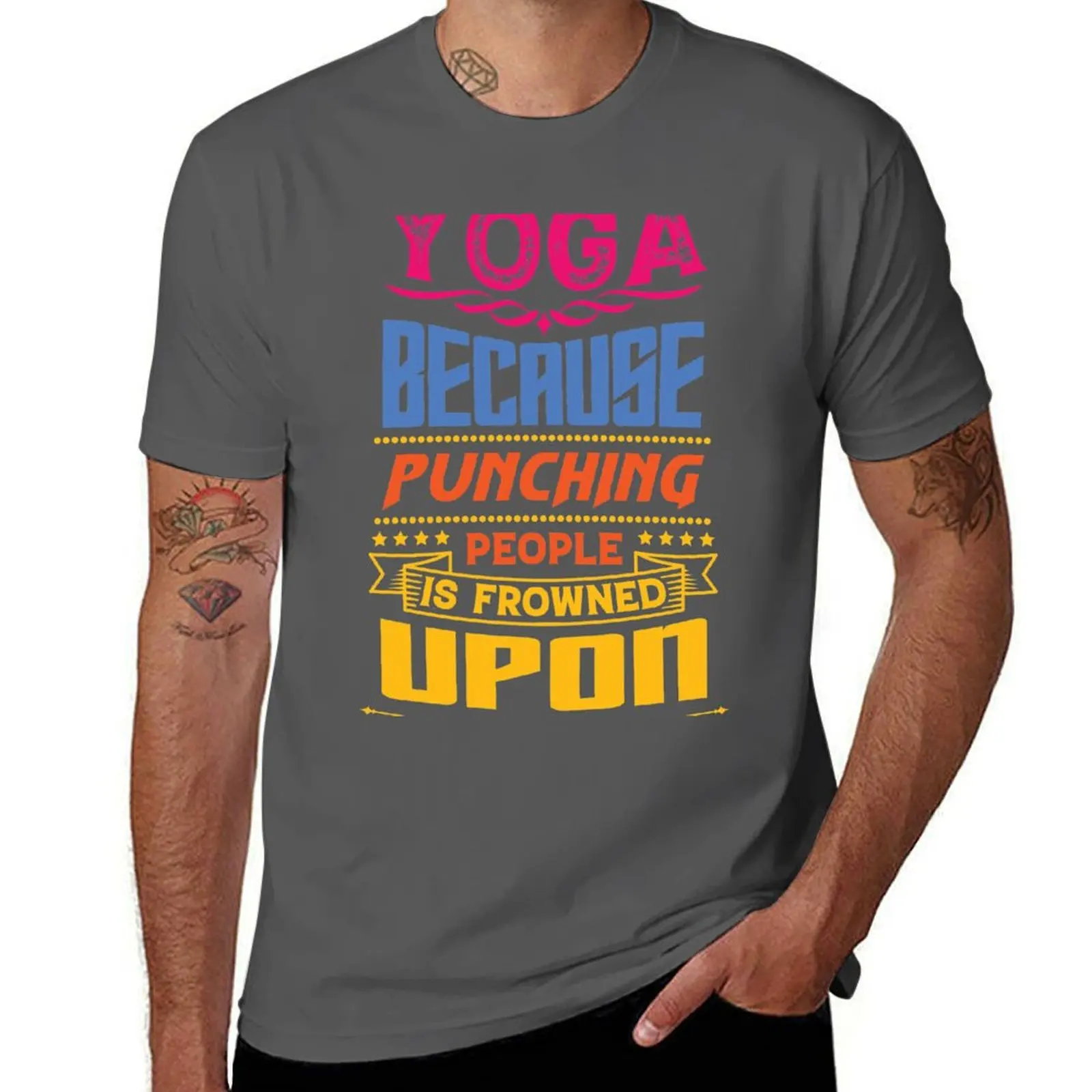 punching frowned because Yoga upon. people is T-Shirt Minimalist Graphic Tee Shirt
punching frowned because Yoga upon. people is T-Shirt Minimalist Graphic Tee Shirt
