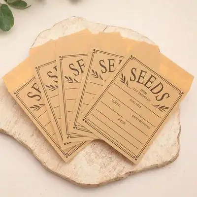 50Pcs Small Envelopes for Seeds Kraft Paper Seed Packets Storage Solution for Gardeners Growers Coin Card Mailing Envelopes
50Pcs Small Envelopes for Seeds Kraft Paper Seed Packets Storage Solution for Gardeners Growers Coin Card Mailing Envelopes
