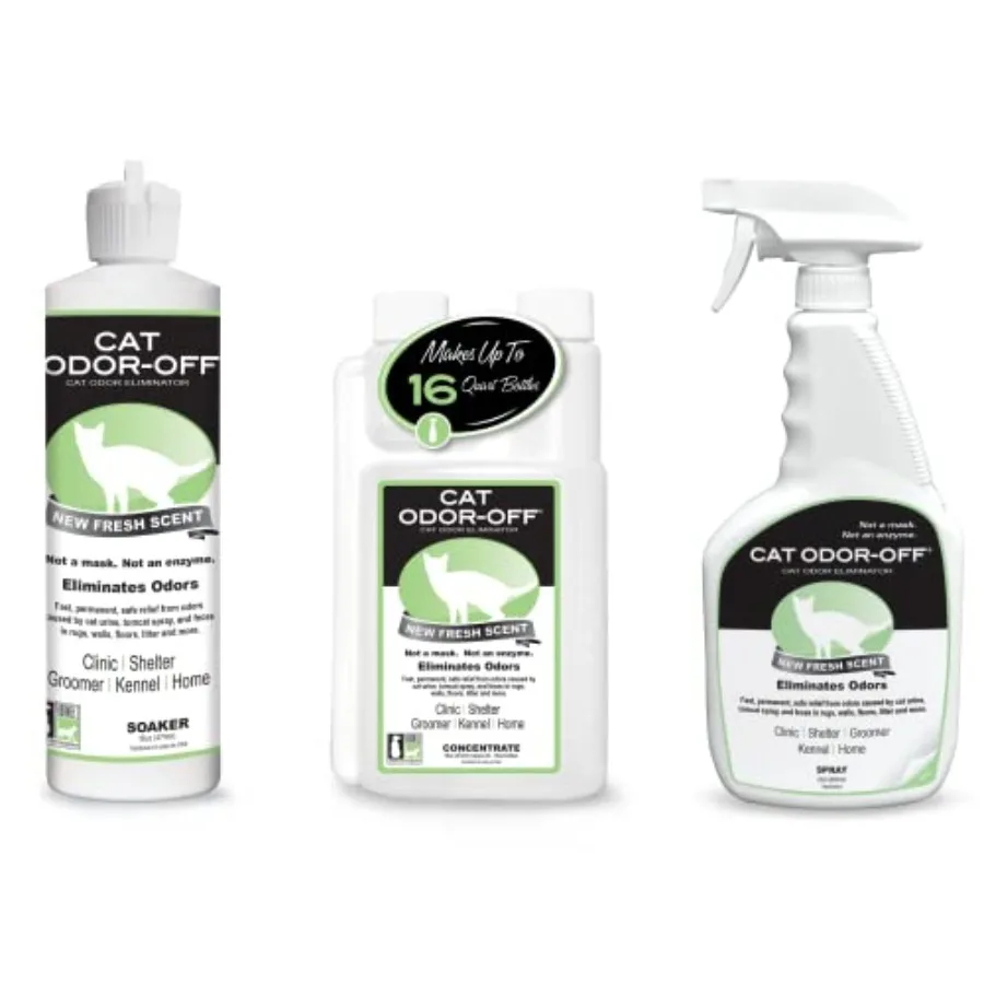 Odorcide Cat Odor-Off Fresh Scent Concentrate Pet Smell Odor Eliminator Bundle Cat Odor Eliminator Concentrate for Pet Urine Od
Odorcide Cat Odor-Off Fresh Scent Concentrate Pet Smell Odor Eliminator Bundle Cat Odor Eliminator Concentrate for Pet Urine Od