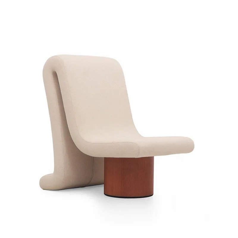 Retro design solid wood sofa chair creative special-shaped backrest leisure chair
Retro design solid wood sofa chair creative special-shaped backrest leisure chair