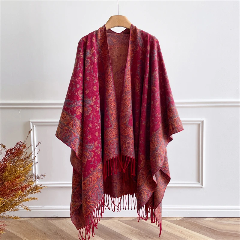 2025 Design Floral Printed Cashmere Scarf Women Winter Pashmina Shawls And Wraps Thick Warm Bufanda Stoles Blanket Luxury
2025 Design Floral Printed Cashmere Scarf Women Winter Pashmina Shawls And Wraps Thick Warm Bufanda Stoles Blanket Luxury