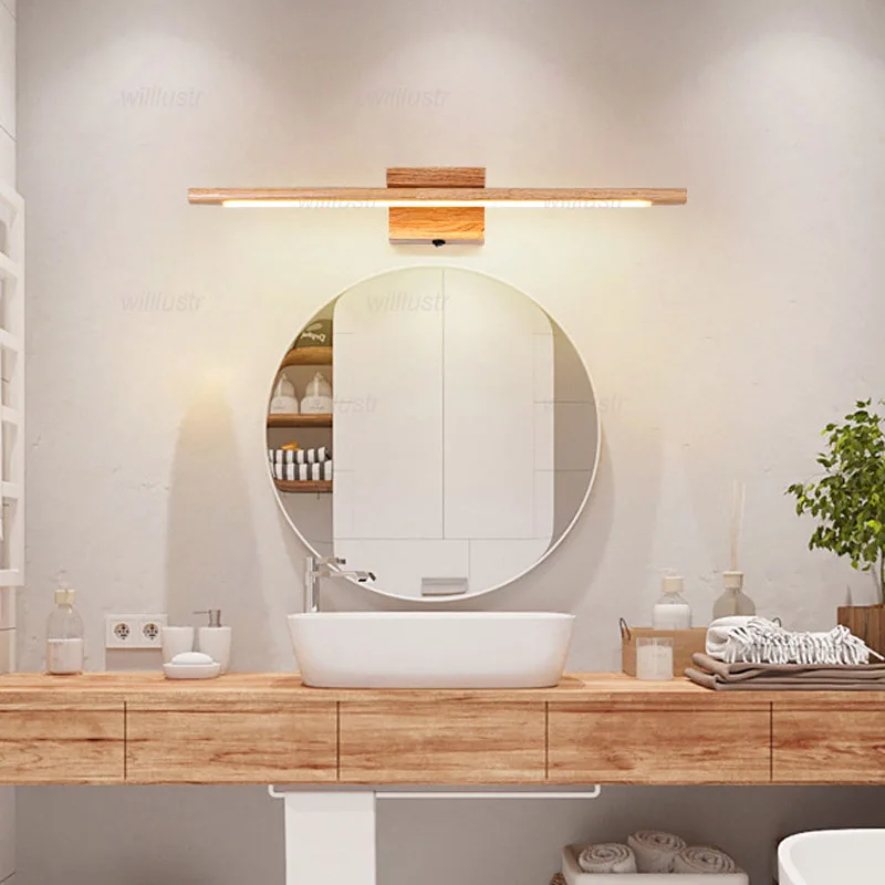 Wooden LED Wall Lamp Creative Acrylic Wood Sconce Hotel Bedroom Mirror Bathroom Dressing Table Vanity Lighting
Wooden LED Wall Lamp Creative Acrylic Wood Sconce Hotel Bedroom Mirror Bathroom Dressing Table Vanity Lighting