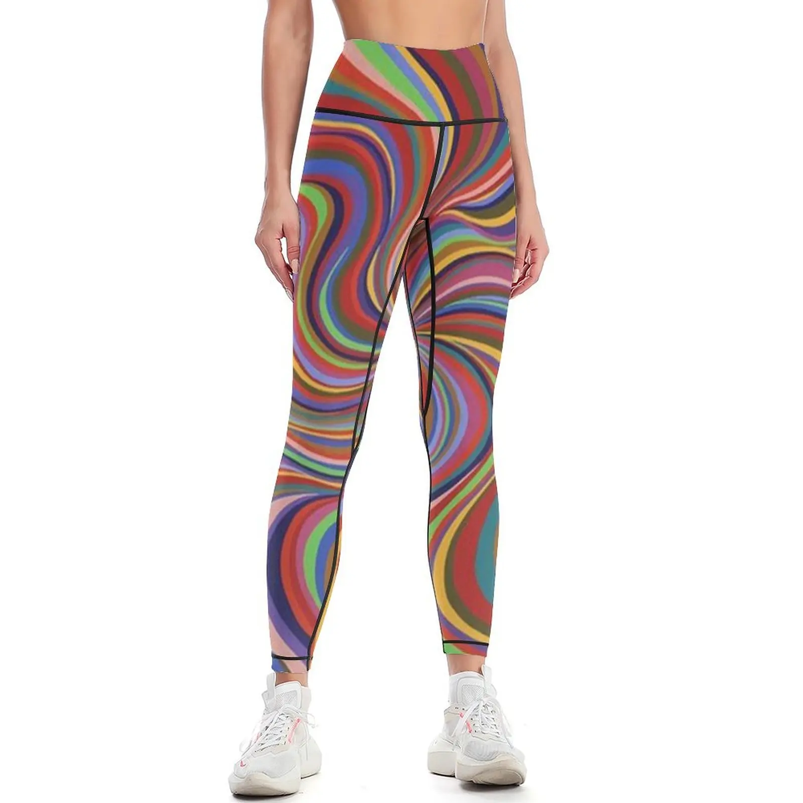 Retro Swirl Leggings Women's trousers Fitness clothing sports shirts gym Womens Leggings
Retro Swirl Leggings Women's trousers Fitness clothing sports shirts gym Womens Leggings