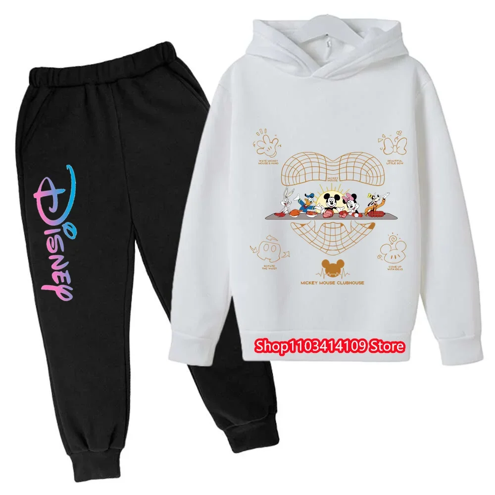 New Mickey and Minnie Cartoon Hoodie and Pants for Kids Long Sleeve Boys and Girls Spring and Autumn 2 Sets Kids Clothes Girls
New Mickey and Minnie Cartoon Hoodie and Pants for Kids Long Sleeve Boys and Girls Spring and Autumn 2 Sets Kids Clothes Girls