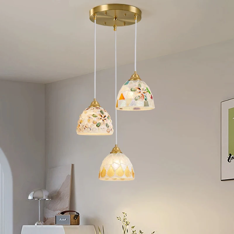 Post Modern Glass Pendant Lights Creative Sea Shell Lampshade Bedroom Bedside Restaurant Bar Counter Chandelier Hanging Lamps
Post Modern Glass Pendant Lights Creative Sea Shell Lampshade Bedroom Bedside Restaurant Bar Counter Chandelier Hanging Lamps