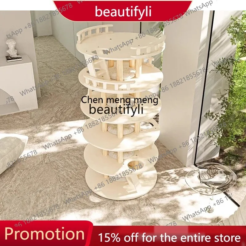 Каркас для восхождения, кошачье гнездо, интеграция деревьев, многослойное все из цельного дерева, поверхность краски для кошачьей виллы, легко взять с собой по уходу за 1001
Каркас для восхождения, кошачье гнездо, интеграция деревьев, многослойное все из цельного дерева, поверхность краски для кошачьей виллы, легко взять с собой по уходу за 1001