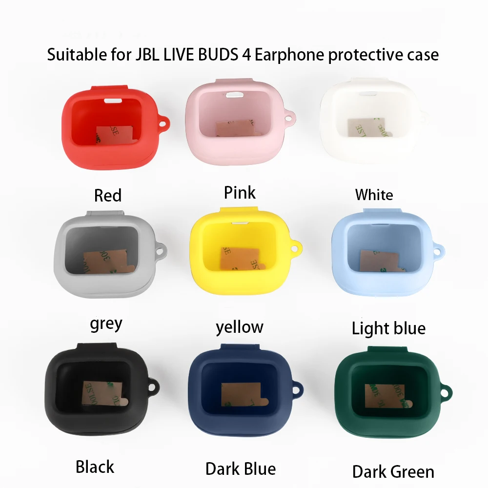New for JBL LIVE BUDS 4 Wireless Earbuds cover Silicone Soft case for JBL LIVE BUDS 4 Shockproof Shell Case Protective Sleeve
New for JBL LIVE BUDS 4 Wireless Earbuds cover Silicone Soft case for JBL LIVE BUDS 4 Shockproof Shell Case Protective Sleeve