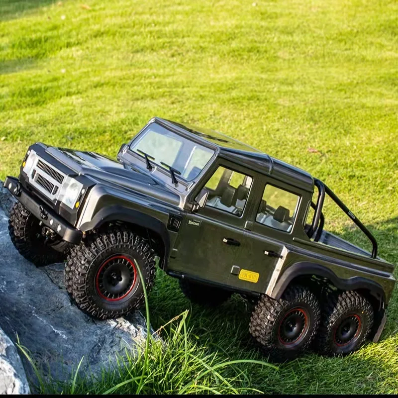 1/10 Yk6101 Land Rover 6*6 шестиколесный пикап Rc профессиональный пульт дистанционного управления внедорожный дифференциальный замок альпинистская модель автомобиля игрушка
1/10 Yk6101 Land Rover 6*6 шестиколесный пикап Rc профессиональный пульт дистанционного управления внедорожный дифференциальный замок альпинистская модель автомобиля игрушка