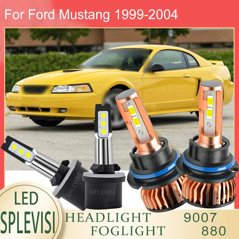 Instant-On Illuminates More Road Ahead reliable 9007 880 LED headlight foglight For Ford Mustang 1999 2000 2001 2002 2003 2004
Instant-On Illuminates More Road Ahead reliable 9007 880 LED headlight foglight For Ford Mustang 1999 2000 2001 2002 2003 2004