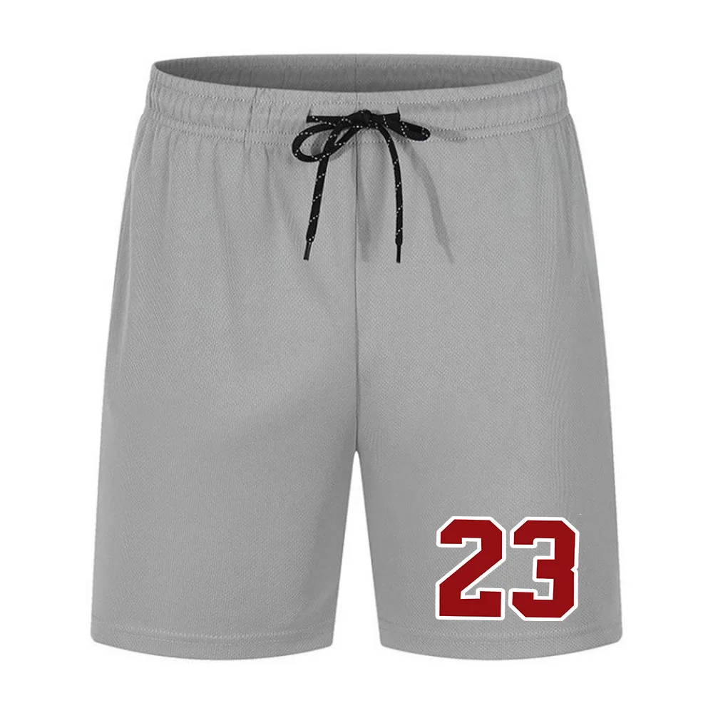 Men's Summer Sports Fitness Shorts Men Basketball Game Training Running Casual Loose Quick-Drying Outdoor Short Pants 23
Men's Summer Sports Fitness Shorts Men Basketball Game Training Running Casual Loose Quick-Drying Outdoor Short Pants 23