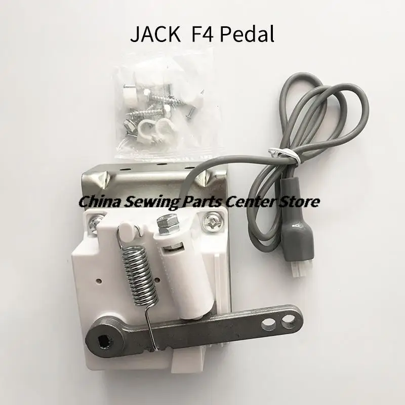 JACK F4 Датчик педали Датчик управления скоростью Оригинальная ножная педаль Мехатроника Высокоскоростной стежок Швейная машина Запасные части
JACK F4 Датчик педали Датчик управления скоростью Оригинальная ножная педаль Мехатроника Высокоскоростной стежок Швейная машина Запасные части