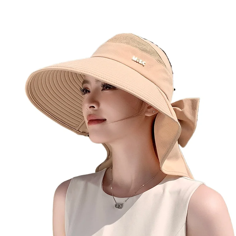 Summer Big Brim Sun Hats For Women Outdoor Sun Protection Hat Cycling Shawl Neck Bucket Hat Versatile Fashion Lady Empty Top Hat
Summer Big Brim Sun Hats For Women Outdoor Sun Protection Hat Cycling Shawl Neck Bucket Hat Versatile Fashion Lady Empty Top Hat
