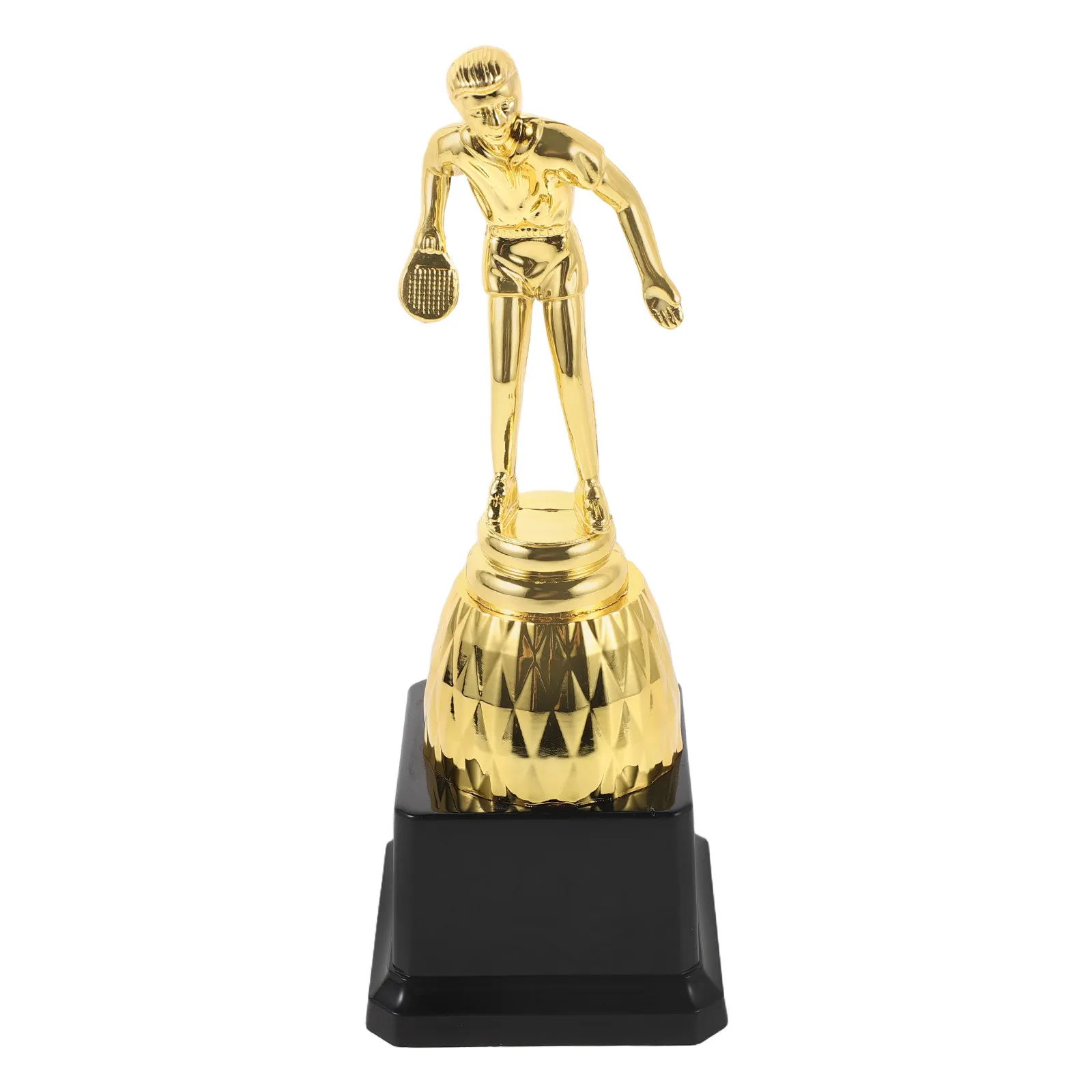 Ping Pong Award Trophy Plastic Gold Trophy Award 7.86 Inch Table Tennis Tournament Sports Competition Championship Winner Prize
Ping Pong Award Trophy Plastic Gold Trophy Award 7.86 Inch Table Tennis Tournament Sports Competition Championship Winner Prize