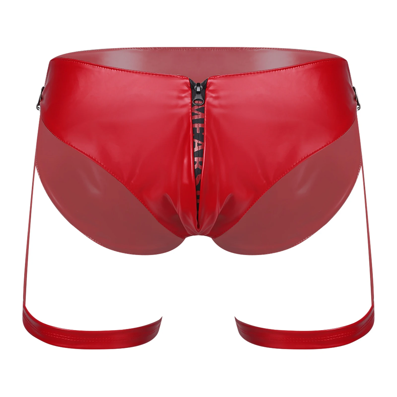 Male Mens Soft PU Briefs and Thigh Bands with Garter Clip Bulge Pouch with Full-butt Coverage Underwear for Nightclub Dance Wear
Male Mens Soft PU Briefs and Thigh Bands with Garter Clip Bulge Pouch with Full-butt Coverage Underwear for Nightclub Dance Wear