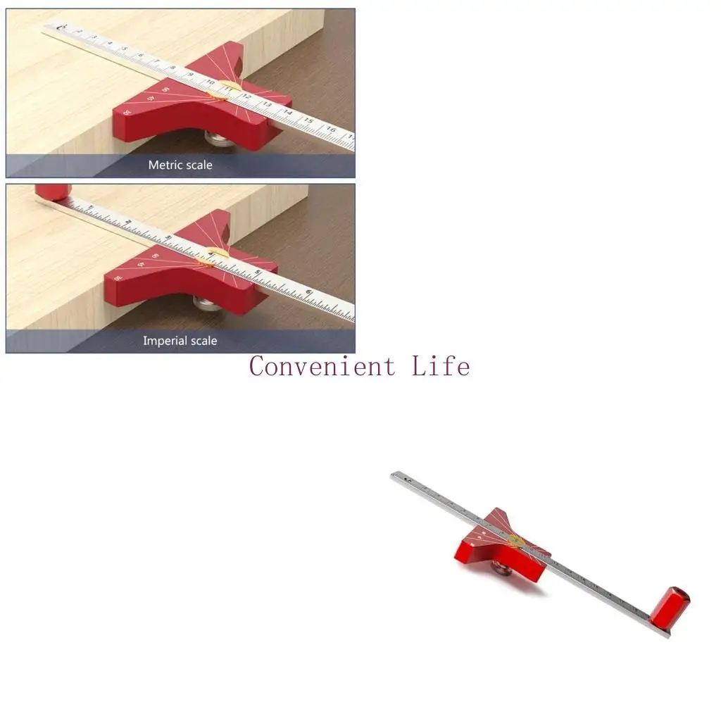 L1EE Wheel Marking Gauge Woodworking Marking Scriber Twin Scale Carpenter Tool
L1EE Wheel Marking Gauge Woodworking Marking Scriber Twin Scale Carpenter Tool