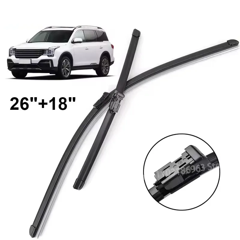 Wiper LHD Front Wiper Blades For Trumpchi GAC GS8 GE 2016 - 2022 Windshield Windscreen Window Brushes 26"+18"
Wiper LHD Front Wiper Blades For Trumpchi GAC GS8 GE 2016 - 2022 Windshield Windscreen Window Brushes 26"+18"