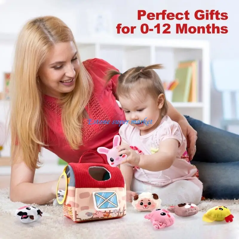 090B Farm Animal Plush Toy Mini Farm Educational Set For Childrens Sensory Play And Creativity Development Role Game
090B Farm Animal Plush Toy Mini Farm Educational Set For Childrens Sensory Play And Creativity Development Role Game