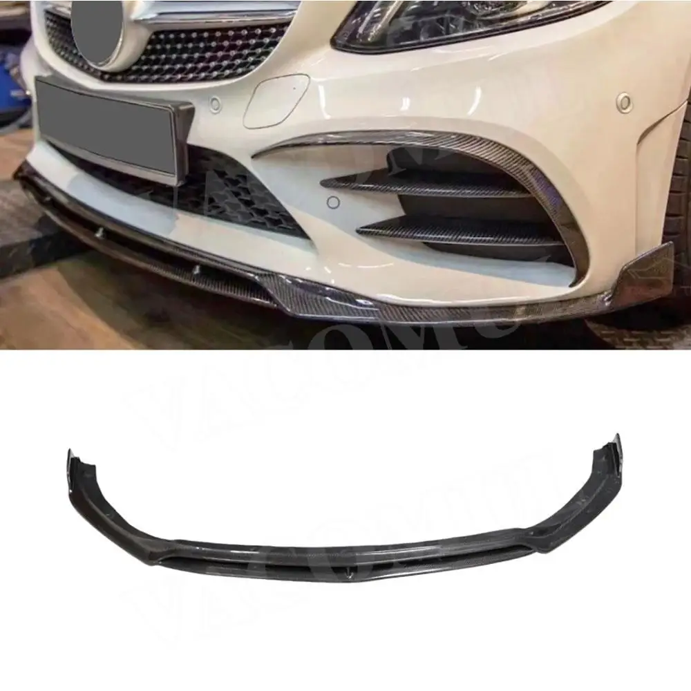 VACOMUL Carbon Fiber FRP Front Bumper Chin Lip Spoiler for Mercedes Benz C Class W205 C43 AMG Sport 2019-2021 Front Bumper Lip
VACOMUL Carbon Fiber FRP Front Bumper Chin Lip Spoiler for Mercedes Benz C Class W205 C43 AMG Sport 2019-2021 Front Bumper Lip