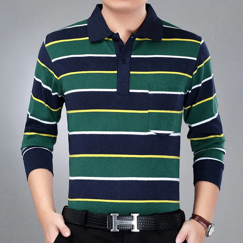 Spring Autumn Long Sleeve Men's T-shirt Loose Fit Casual Wear Large Size Collared Base Layer Shirt Cleanfit Knitted Sleeve
Spring Autumn Long Sleeve Men's T-shirt Loose Fit Casual Wear Large Size Collared Base Layer Shirt Cleanfit Knitted Sleeve