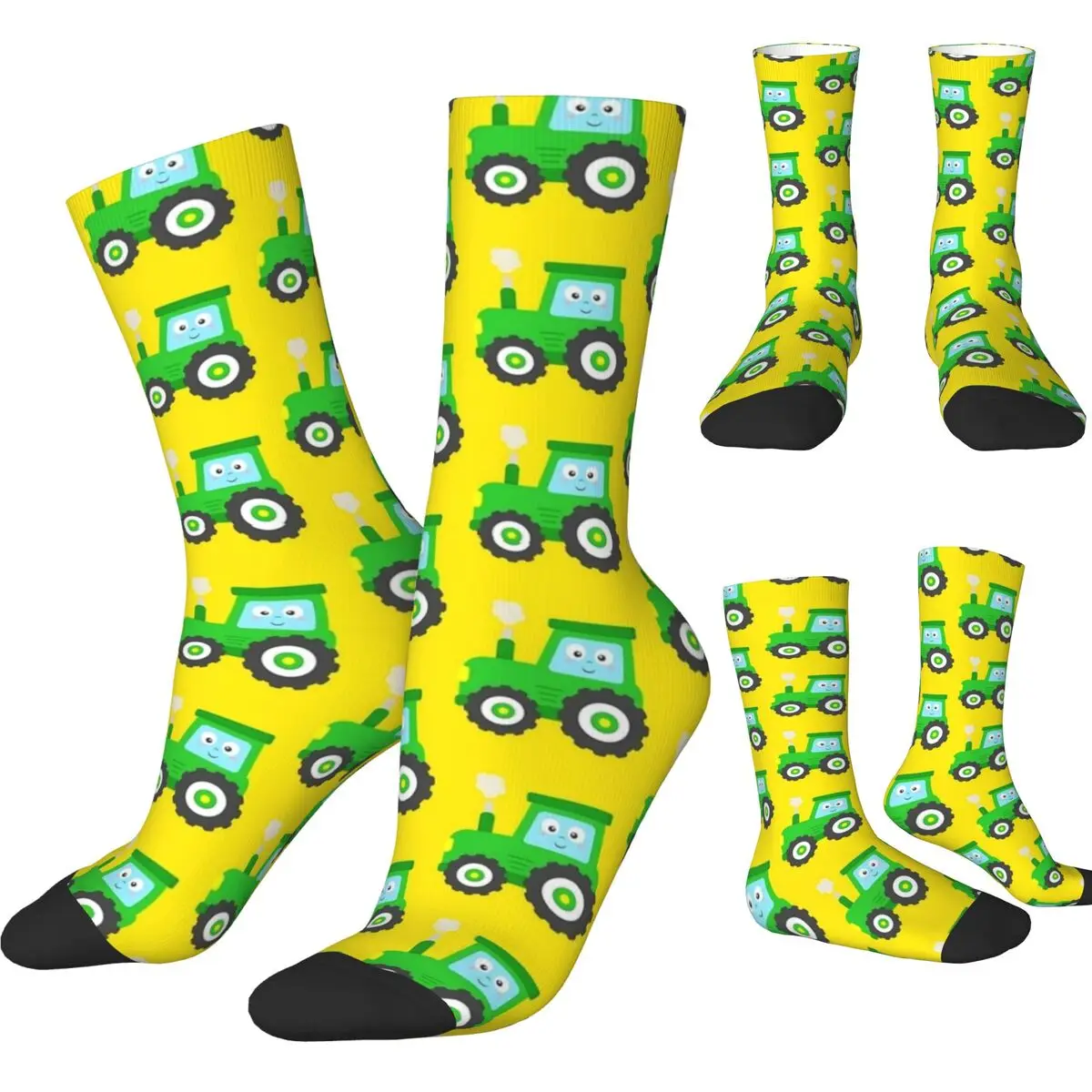 Cool Green Tractor Basketball Socks Polyester Long Socks for Unisex Sweat Absorbing
Cool Green Tractor Basketball Socks Polyester Long Socks for Unisex Sweat Absorbing