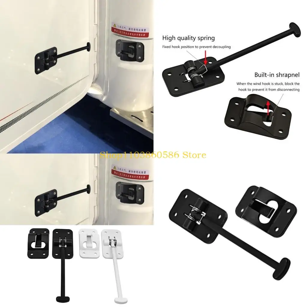 242A T-Style Door Latch Holder Catch 6" Plastic Entry Door Catch Latch Holder for Trailer Campers Door Hold Hook
242A T-Style Door Latch Holder Catch 6" Plastic Entry Door Catch Latch Holder for Trailer Campers Door Hold Hook