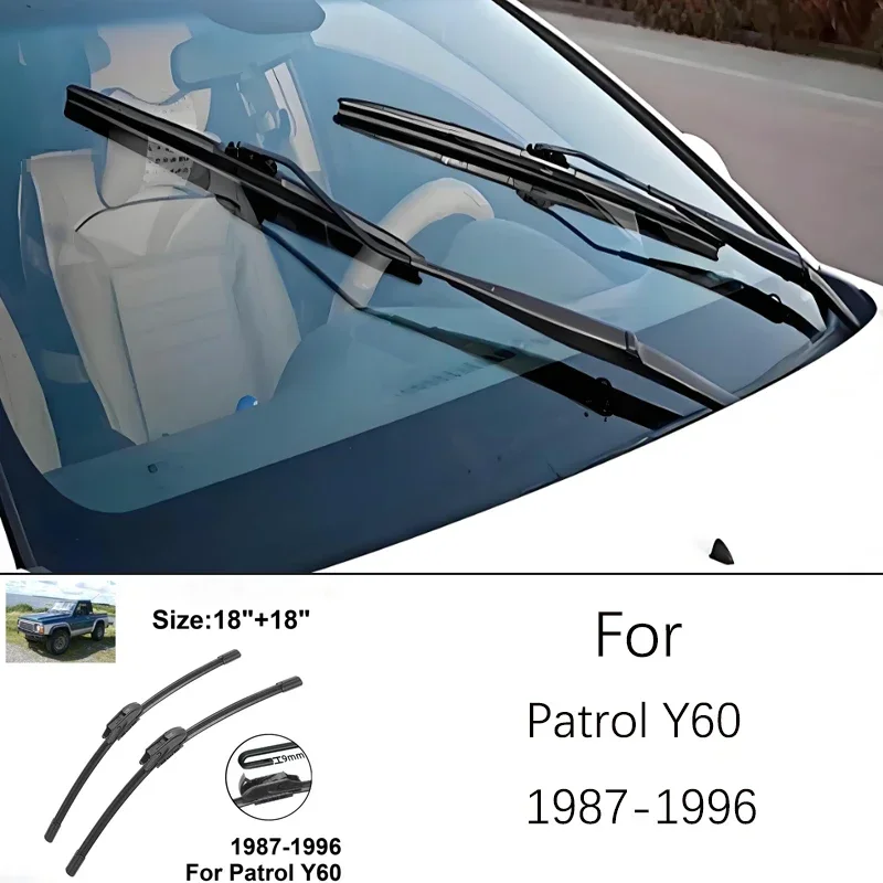 For Patrol Y60 1987-1996 1988 1989 1990 1991 1992 1993 Windshield Wiper 18 18 Inches Rubber Front Wiper Blade Accessories
For Patrol Y60 1987-1996 1988 1989 1990 1991 1992 1993 Windshield Wiper 18 18 Inches Rubber Front Wiper Blade Accessories