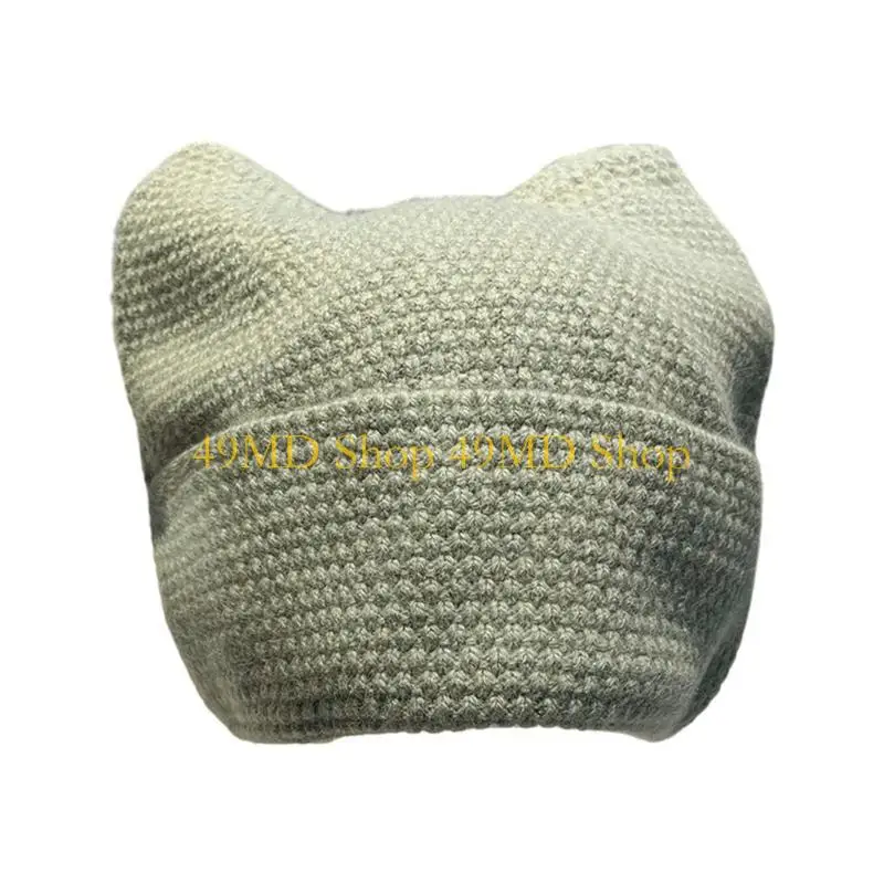 49MD Cats Ears Crochet Hat Women Winter Snow Hat for Girl Ski Cycling Snowboarding
49MD Cats Ears Crochet Hat Women Winter Snow Hat for Girl Ski Cycling Snowboarding