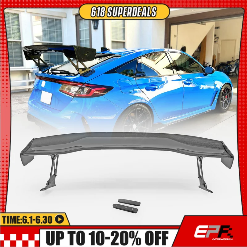 EPR Carbon fibre accessories for Honda Civic Type-R FL5 EPA Design VX2 Type rear spoiler Enhance the appearance of the car
EPR Carbon fibre accessories for Honda Civic Type-R FL5 EPA Design VX2 Type rear spoiler Enhance the appearance of the car
