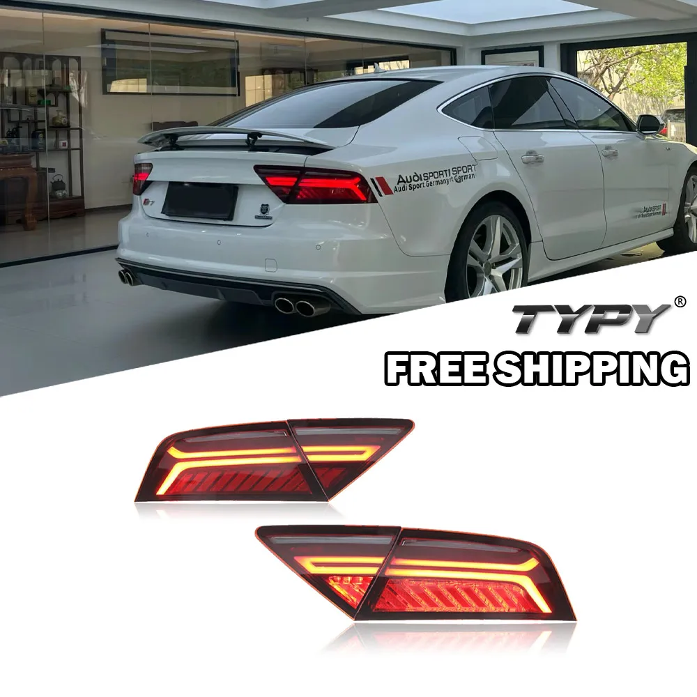 Автомобильные задние фонари для Audi A7 S7 2012-2018, модифицированные задние фонари RS7 Stying, динамический сигнал поворота, ДХО, автомобильные аксессуары
Автомобильные задние фонари для Audi A7 S7 2012-2018, модифицированные задние фонари RS7 Stying, динамический сигнал поворота, ДХО, автомобильные аксессуары