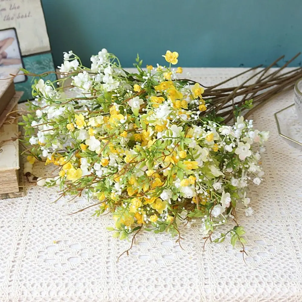 Household 64cm Artificial Flower Single Small Flowers With Leaf Silk Flower Beautiful Plum Blossom Table Decoration
Household 64cm Artificial Flower Single Small Flowers With Leaf Silk Flower Beautiful Plum Blossom Table Decoration