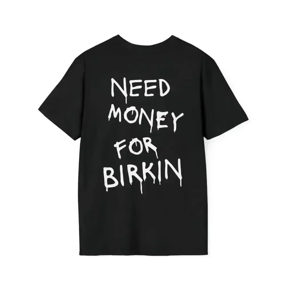 2025 Fashion Summer Zomer Katoenen T-Shirt Nodig Geld Letter Plezier T-Shirt Hiphop Street Men Clothed Short Sleeved
2025 Fashion Summer Zomer Katoenen T-Shirt Nodig Geld Letter Plezier T-Shirt Hiphop Street Men Clothed Short Sleeved
