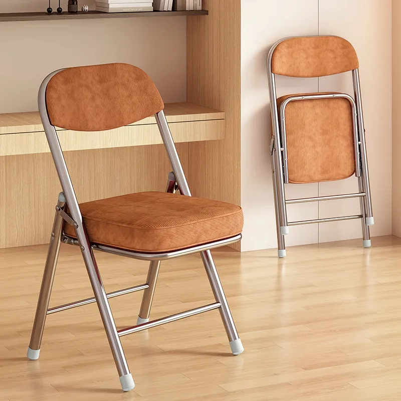 Portable Folding Dining Chair Stool Backrest Lightweight Space Saving Padded Seat Metal Frame Home Kitchen Office Dorm Furniture
Portable Folding Dining Chair Stool Backrest Lightweight Space Saving Padded Seat Metal Frame Home Kitchen Office Dorm Furniture