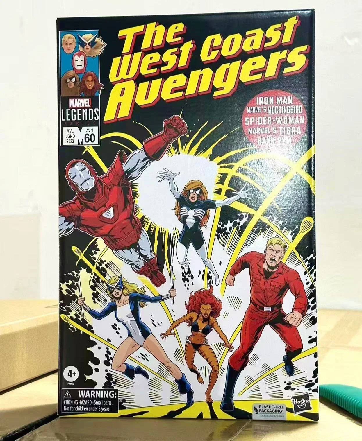 In Stock Hasbro Genuine Tiger Female Iron Man Robin Spider Female Hank Five-person Set 6-inch Action Doll Spot
In Stock Hasbro Genuine Tiger Female Iron Man Robin Spider Female Hank Five-person Set 6-inch Action Doll Spot