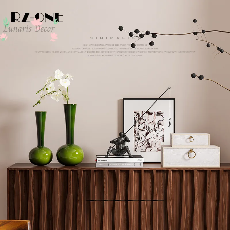 Vintage-inspired soft decor: wabi-sabi style boutique hotel artistic entryway set
Vintage-inspired soft decor: wabi-sabi style boutique hotel artistic entryway set