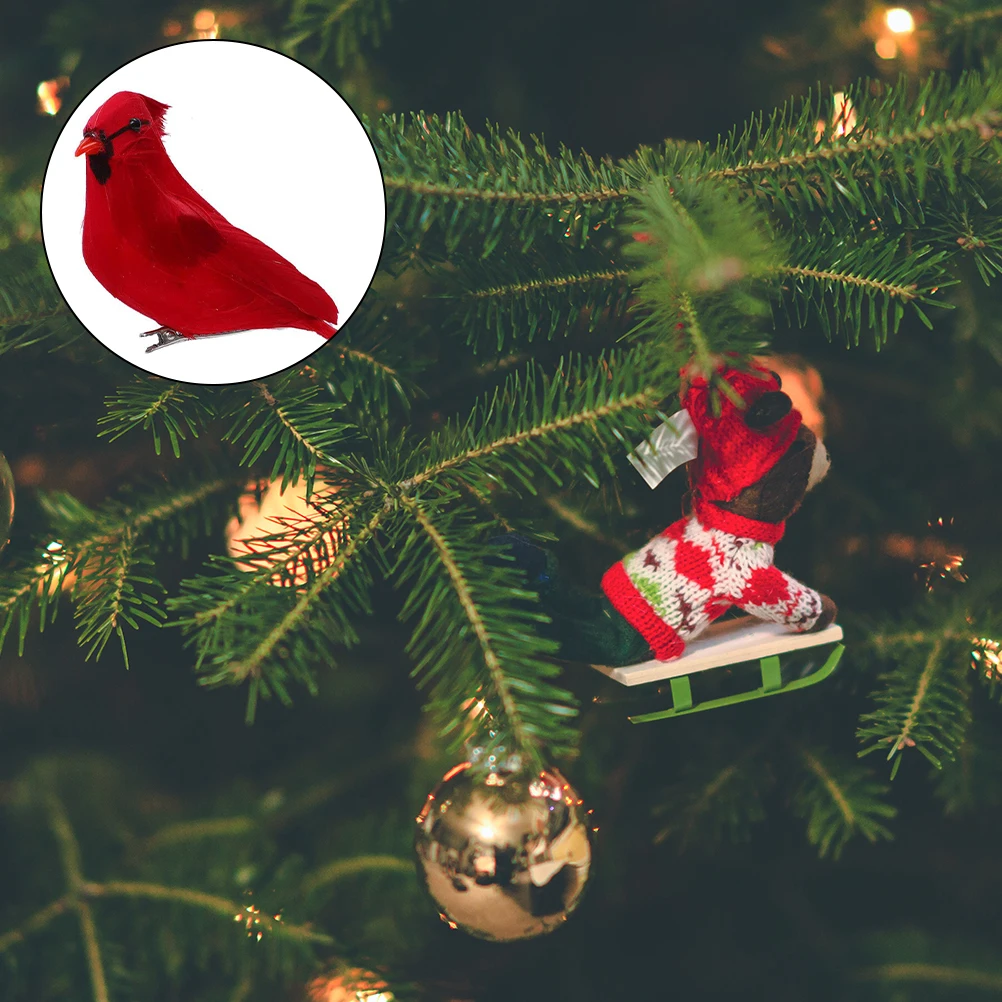 12Pcs Red Christmas Cardinal Birds Clip on Decoration for Tree Wreaths Brightly Colored Delicate Details Christmas Birds
12Pcs Red Christmas Cardinal Birds Clip on Decoration for Tree Wreaths Brightly Colored Delicate Details Christmas Birds
