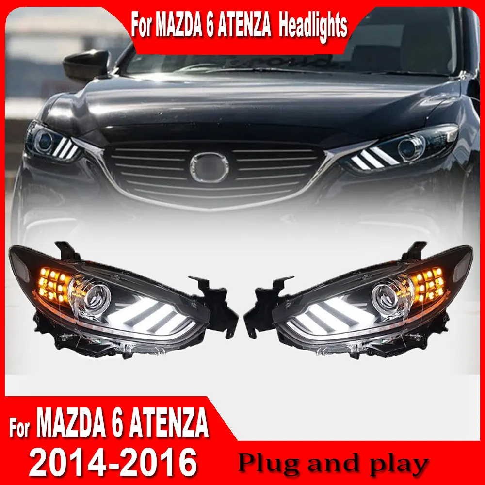Пара автомобильных фар для Mazda 6 Atenza светодиодный, фары 2013, 2014, 2015, 2016, Mazda 6, фары головного света, ДХО, Проекционные линзы, автомобильные аксессуары
Пара автомобильных фар для Mazda 6 Atenza светодиодный, фары 2013, 2014, 2015, 2016, Mazda 6, фары головного света, ДХО, Проекционные линзы, автомобильные аксессуары