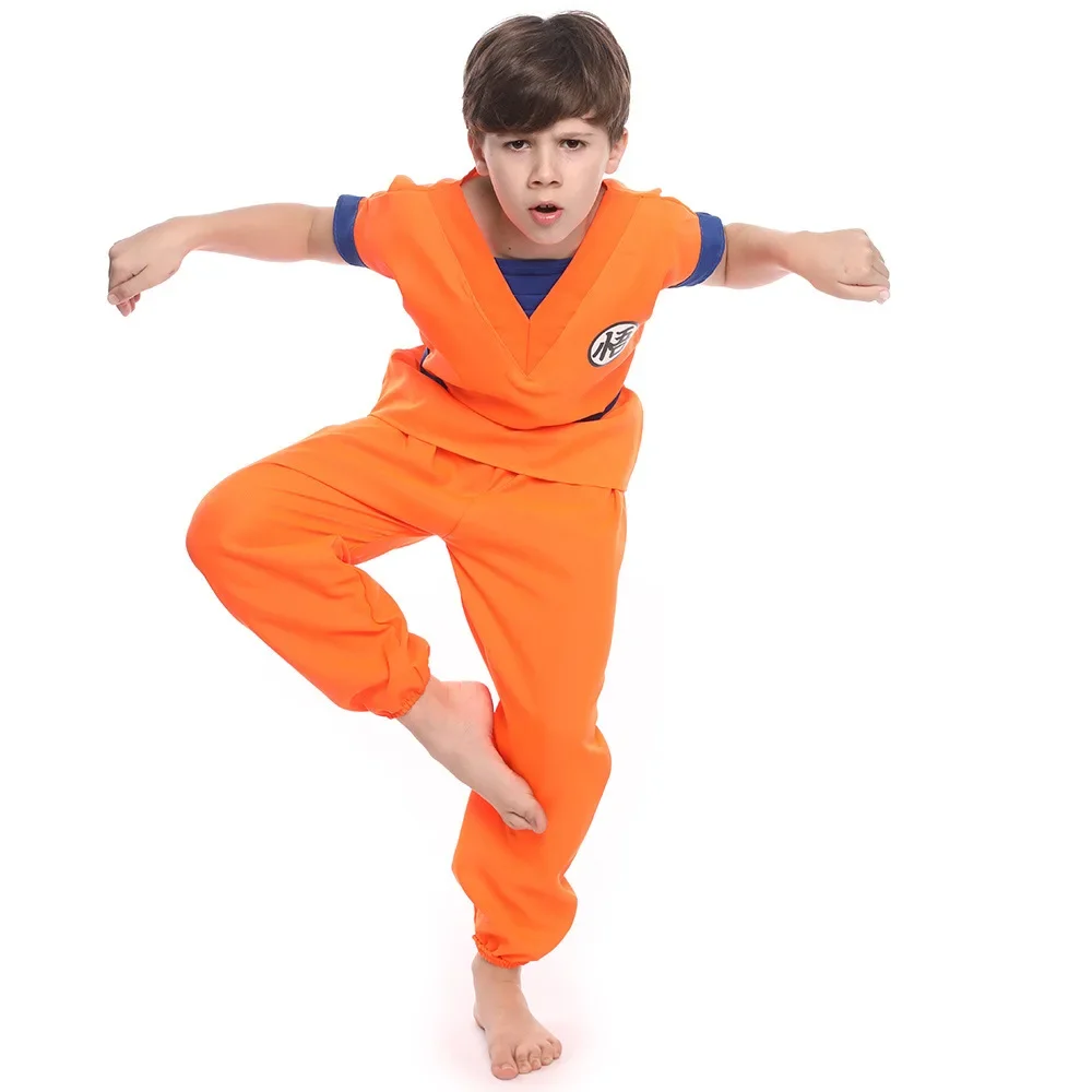 Boys Girls Halloween Son Goku Cosplay Costumes For Kids Outfit Bodysuit Men Krillin Training Clothes Saiyan Outfits Wig Dress Up
Boys Girls Halloween Son Goku Cosplay Costumes For Kids Outfit Bodysuit Men Krillin Training Clothes Saiyan Outfits Wig Dress Up