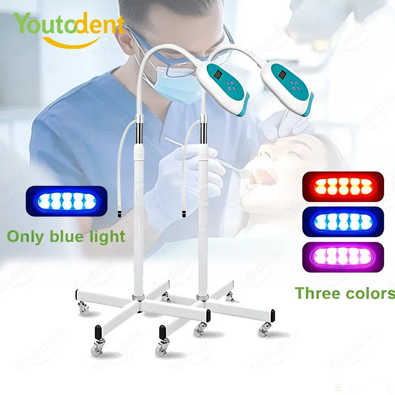 50W Dental Touch Screen 3 Color Teeth Whitening Machine Cold Light Lamp Bleaching Accelerator Device 10 LED Light Dentistry Tool
50W Dental Touch Screen 3 Color Teeth Whitening Machine Cold Light Lamp Bleaching Accelerator Device 10 LED Light Dentistry Tool