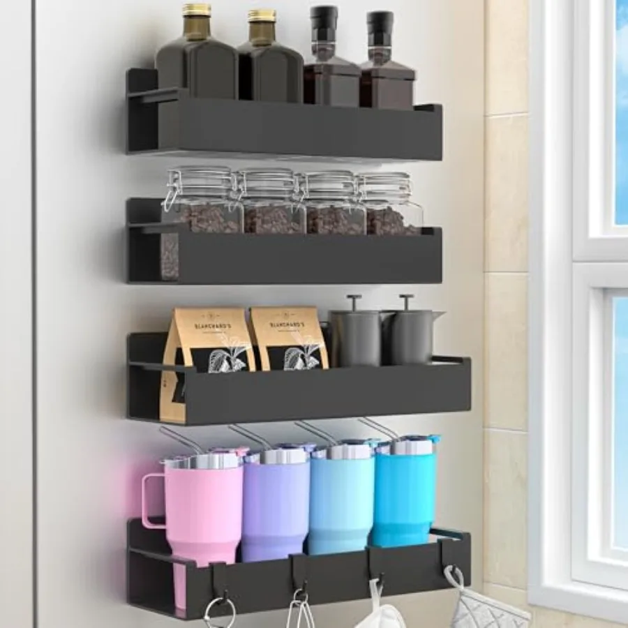 Magnetic Spice Rack Organizer for Refrigerator and Oven, Fridge Organizers and Storage for Kitchen
Magnetic Spice Rack Organizer for Refrigerator and Oven, Fridge Organizers and Storage for Kitchen