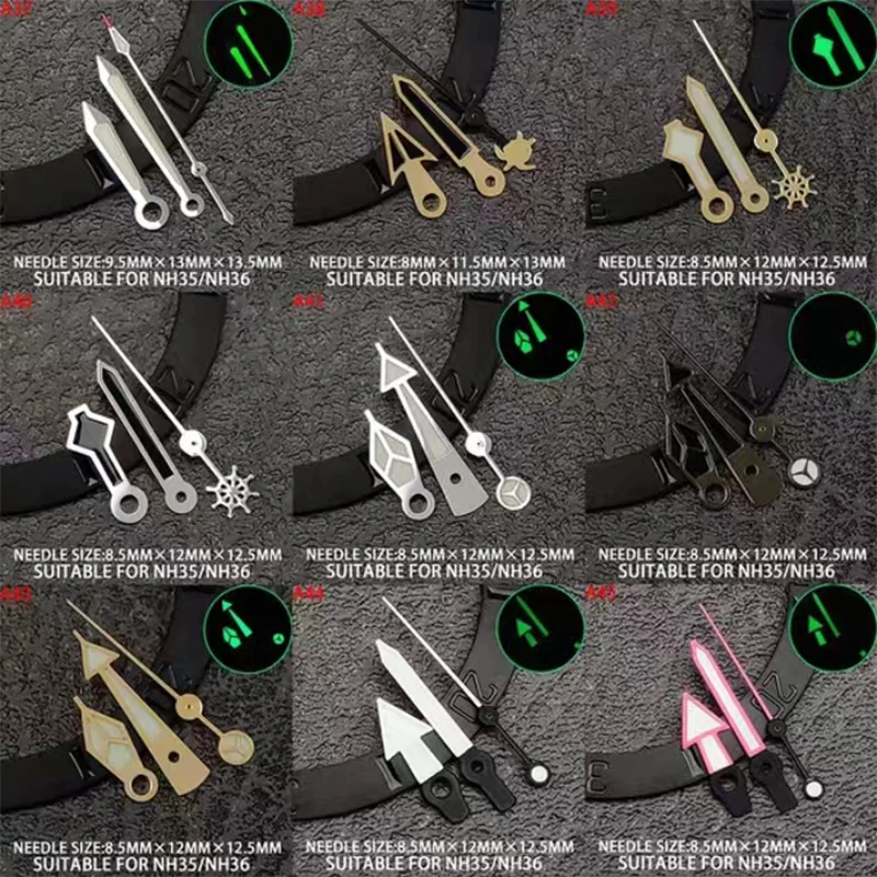 NH35 Hands Luminous Diamond/Sword/Cross Watch Hand Modification Accessories Waterproof
NH35 Hands Luminous Diamond/Sword/Cross Watch Hand Modification Accessories Waterproof