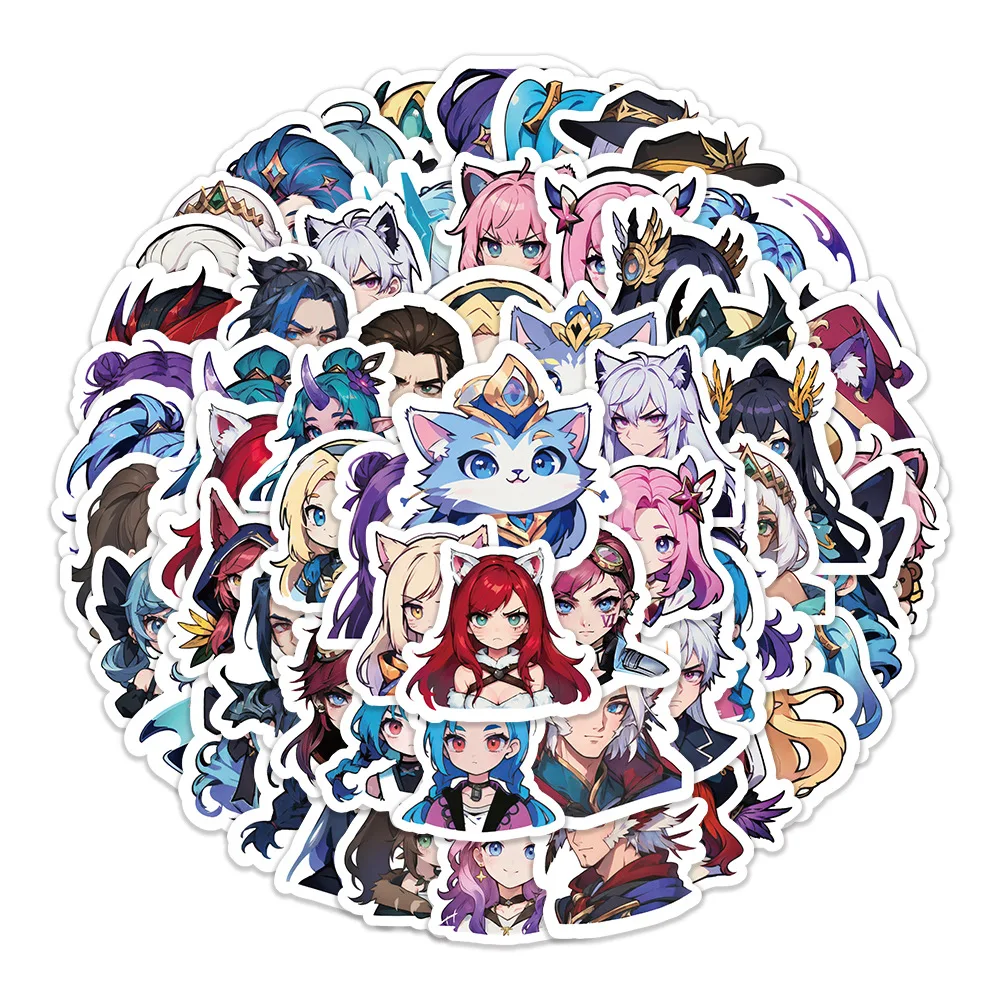 10/60PCS Game League of Legends Q Version Funny Cute Meme Graffiti Stickers Waterproof Decal Kids Toy Gifts for Suitcase Guitar
10/60PCS Game League of Legends Q Version Funny Cute Meme Graffiti Stickers Waterproof Decal Kids Toy Gifts for Suitcase Guitar