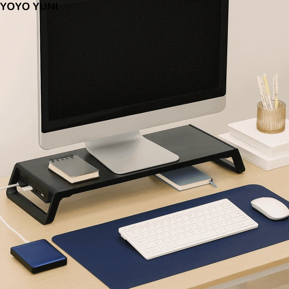 Утолщенная подставка для компьютерного монитора, эргономичный дизайн, увеличивающая высоту монитора, рабочая подставка для ноутбука с USB-концентратором, подставка для усилителя компьютера
Утолщенная подставка для компьютерного монитора, эргономичный дизайн, увеличивающая высоту монитора, рабочая подставка для ноутбука с USB-концентратором, подставка для усилителя компьютера