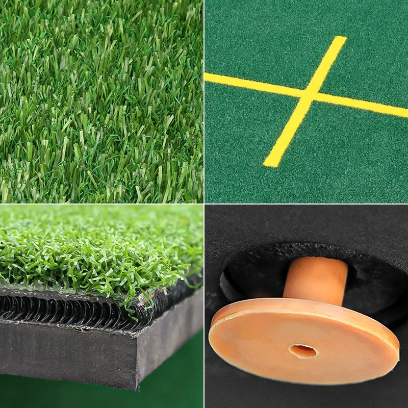 Thickened 3D Rubberized Golf Hitting Mat for Practice Ranges and Swing Practice
Thickened 3D Rubberized Golf Hitting Mat for Practice Ranges and Swing Practice