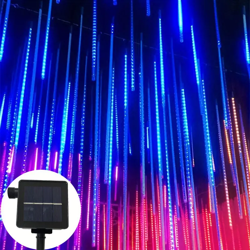 1pc Solar Meteor Shower Light 30cm/50cm 8 Tubes Christmas Decorative Lamp For New Year Garden Tree Festival Party Decoration
1pc Solar Meteor Shower Light 30cm/50cm 8 Tubes Christmas Decorative Lamp For New Year Garden Tree Festival Party Decoration