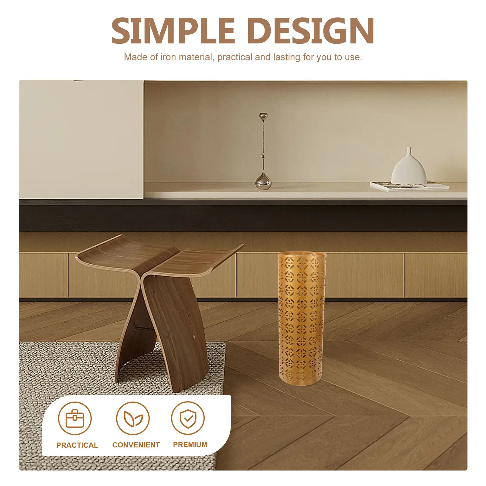 Iron Umbrella Storage Bucket Stand for Home Hotel Entryway Use Holds Umbrellas Walking Sticks Canes Folding Raincoats Organizing
Iron Umbrella Storage Bucket Stand for Home Hotel Entryway Use Holds Umbrellas Walking Sticks Canes Folding Raincoats Organizing