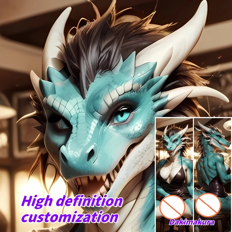 Dakimakura Anime Pillow Case Animal Orcs Dinosaur Girl Double-sided Print Of Life-size Body Pillowcase Gifts Can be Customized
Dakimakura Anime Pillow Case Animal Orcs Dinosaur Girl Double-sided Print Of Life-size Body Pillowcase Gifts Can be Customized