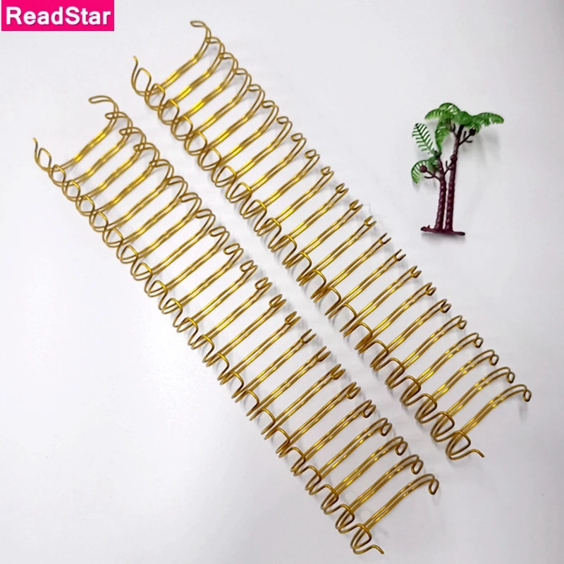 8PCS/LOT Gold Color A4 3:1/2:1 Pitch 1/4"-1-3/4"(6.4-44.4mm) OY Double Loop Wire Calendar Binding Comb Coil Wire Rings
8PCS/LOT Gold Color A4 3:1/2:1 Pitch 1/4"-1-3/4"(6.4-44.4mm) OY Double Loop Wire Calendar Binding Comb Coil Wire Rings