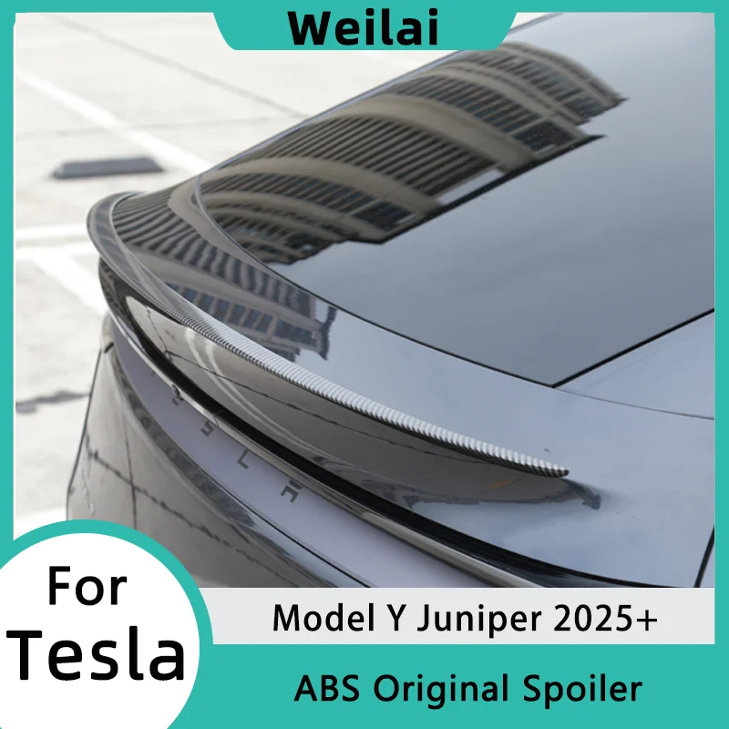 ABS Spoiler for Tesla Model Y Juniper 2025 Accessories Original Rear Trunk Spoiler Tail Wing Diffuser Car Exterior Modification
ABS Spoiler for Tesla Model Y Juniper 2025 Accessories Original Rear Trunk Spoiler Tail Wing Diffuser Car Exterior Modification